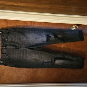 Forever 21 Womens Charcoal Skinny Jeans